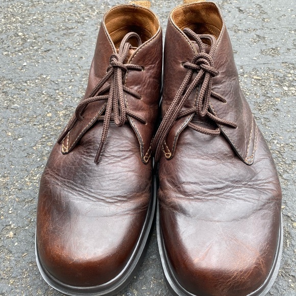 Earth STF07 Men’s Sandstone Leather Chukka Ankle Boots Size 10 - Picture 3 of 12